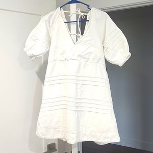 7 For All Mankind White Dress Medium